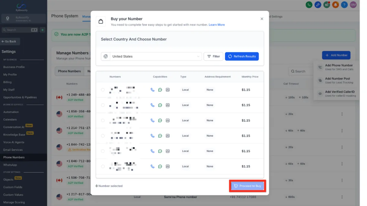 Aan de slag - E-mail, Telefoon en SMS instellen