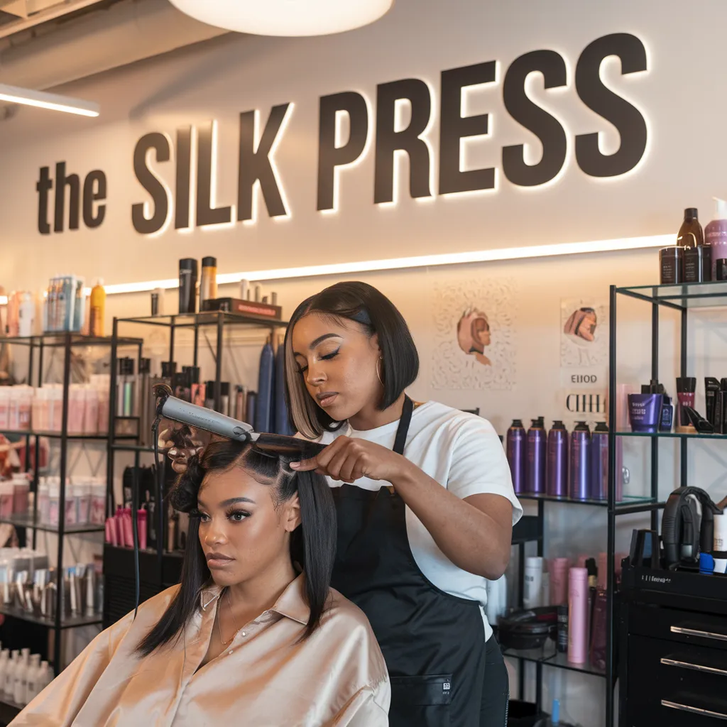 The Silk Press in Atlanta: How Luv Your Hair Studio is Leading the Way