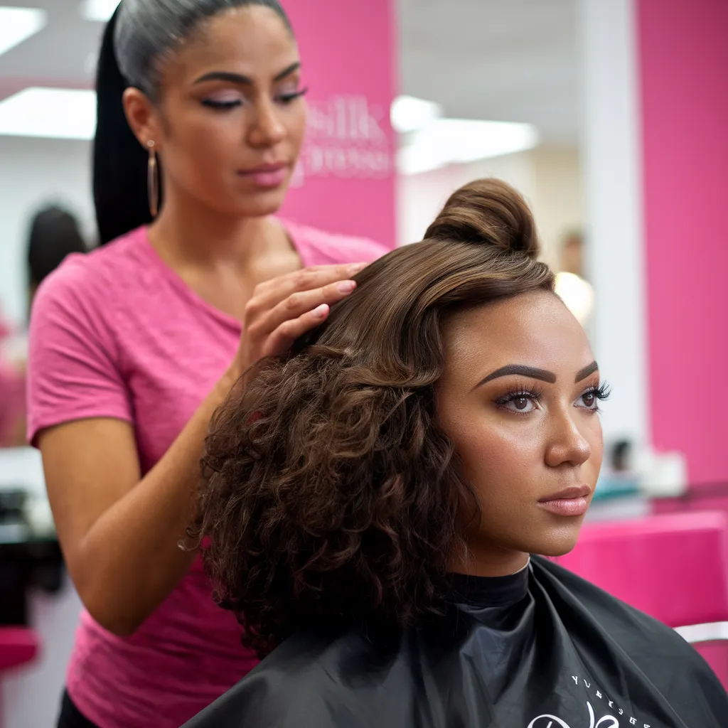 The Confidence-Boosting Power of a Silk Press: Shine and Style at Luv Your Hair Studio in Atlanta