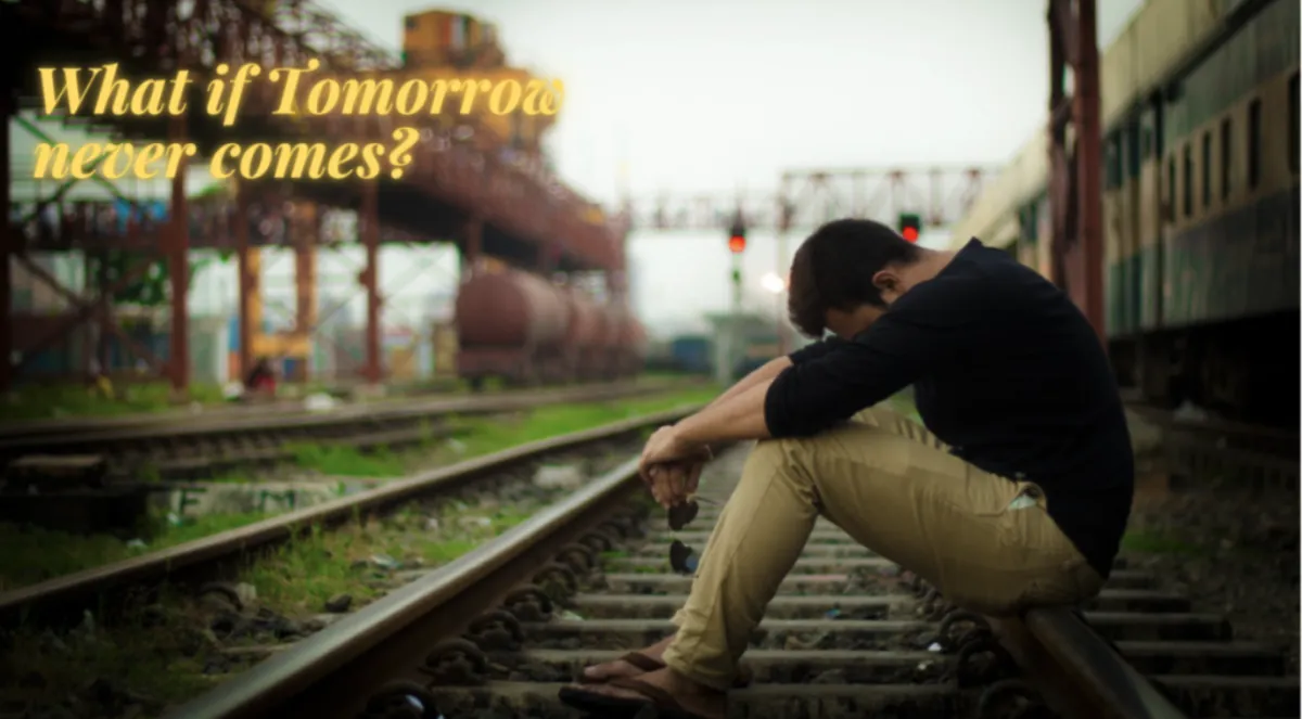 The pain of Regret or the Joy of living like there's no tomorrow.