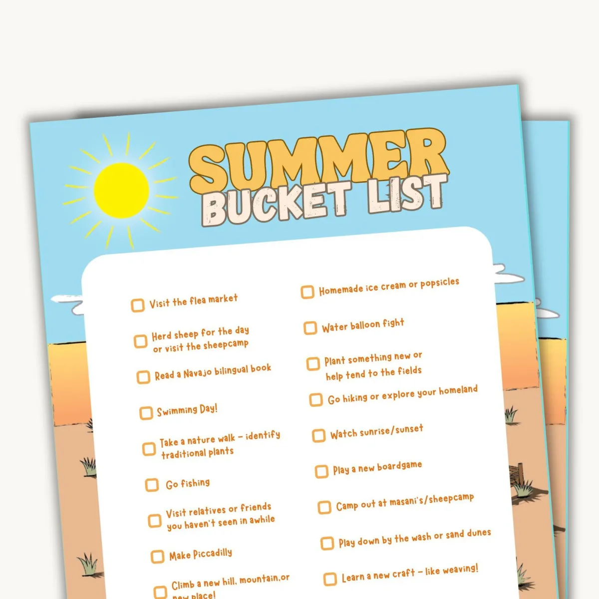 Bucket List Preview