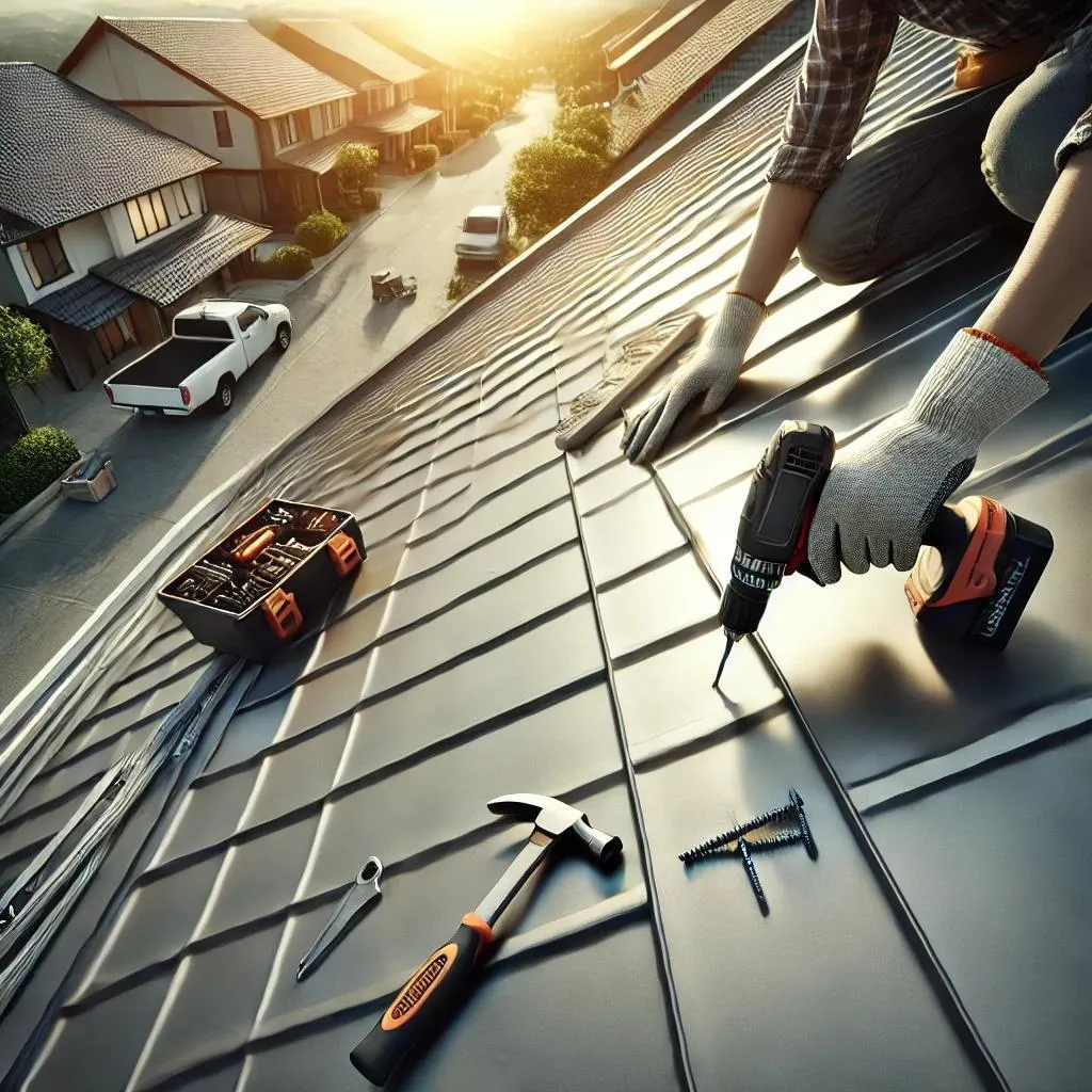 Metal roof installation in Crystal Springs, Florida