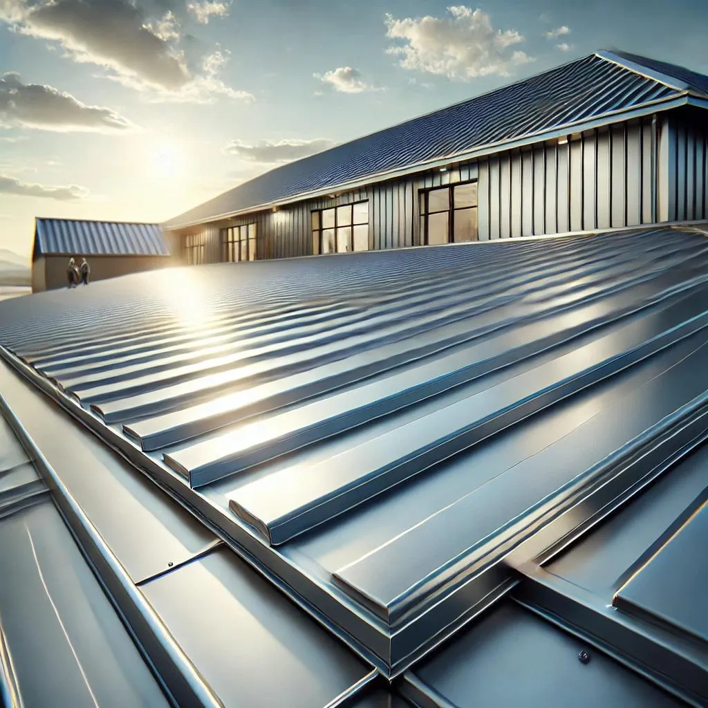 Metal roof installation in San Antonio, Florida