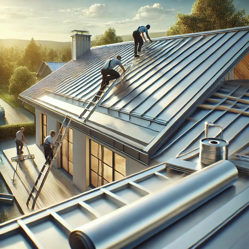 Metal roof installation in Jan Phyl Village, Florida