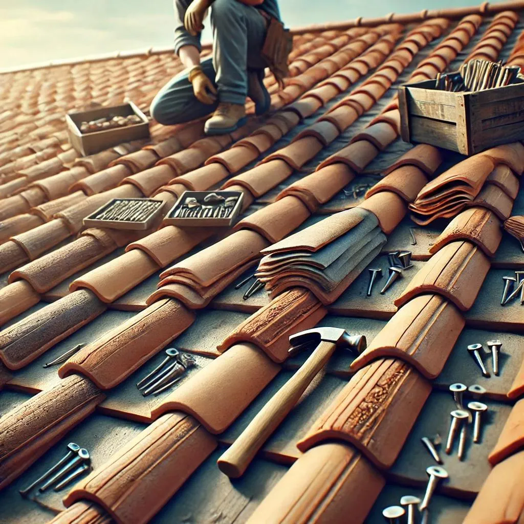 Tile roof replacement in San Antonio, Florida
