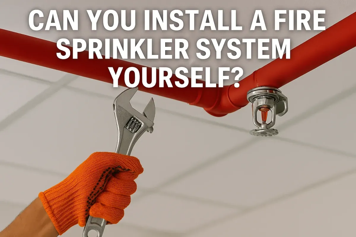 Can You Install a Fire Sprinkler System Yourself in New Brunswick and Edison?
