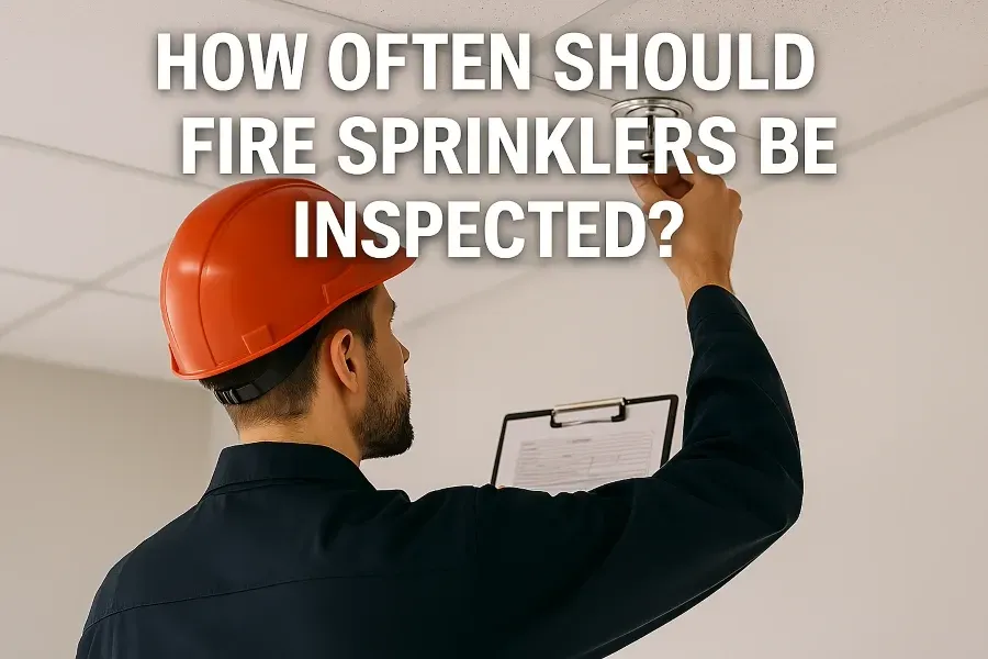 How Often Should Fire Sprinklers Be Inspected in New Brunswick and Edison?