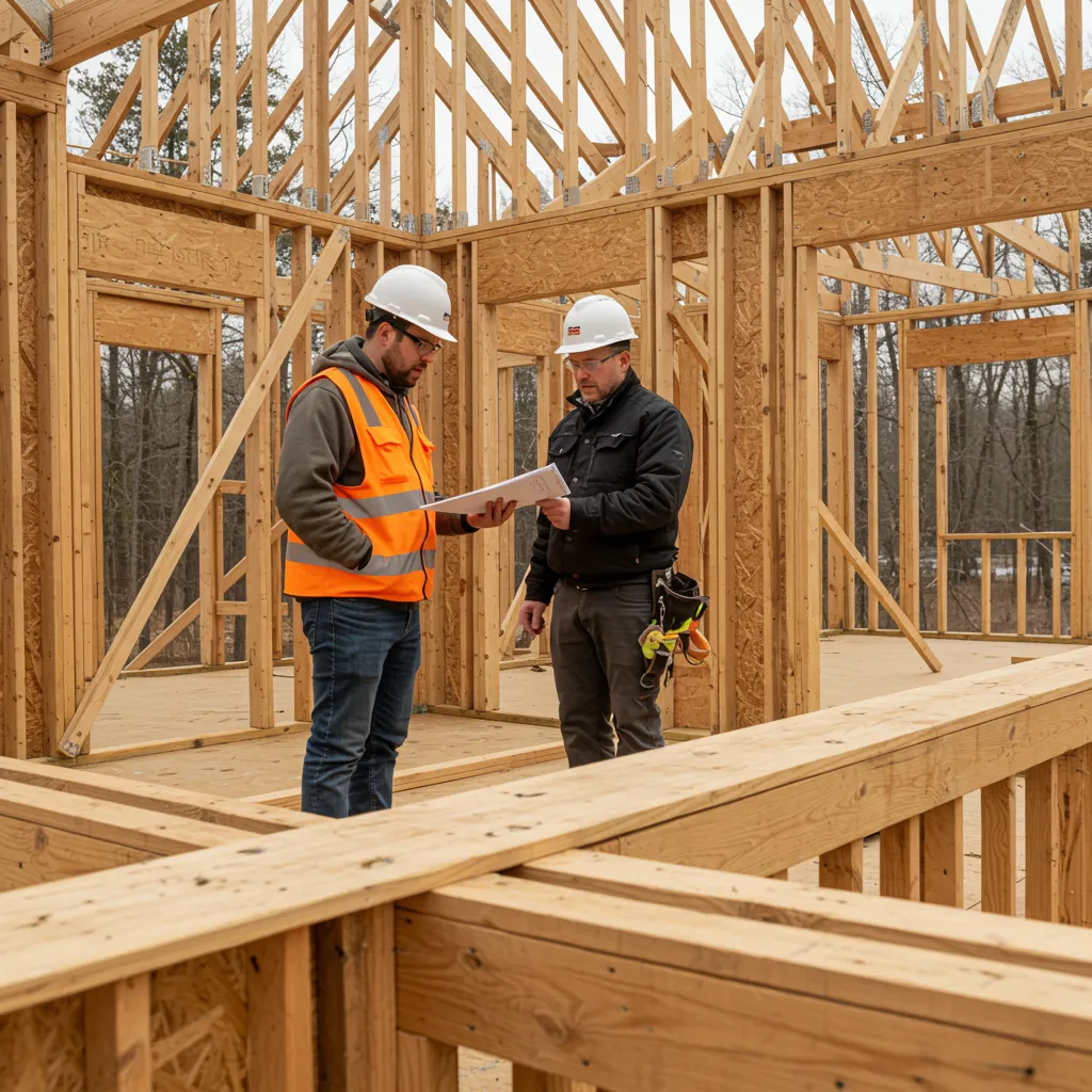 Custom home inspection process in Central Kentucky.