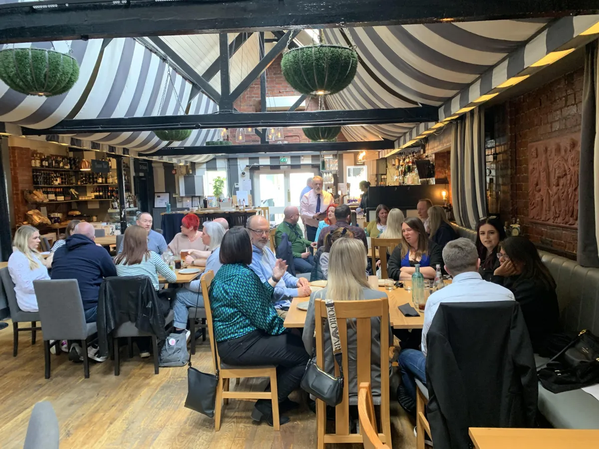 Business lunch Northampton