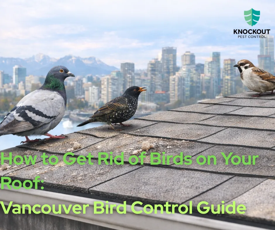How to Get Rid of Birds on Your Roof: Vancouver Bird Control Guide