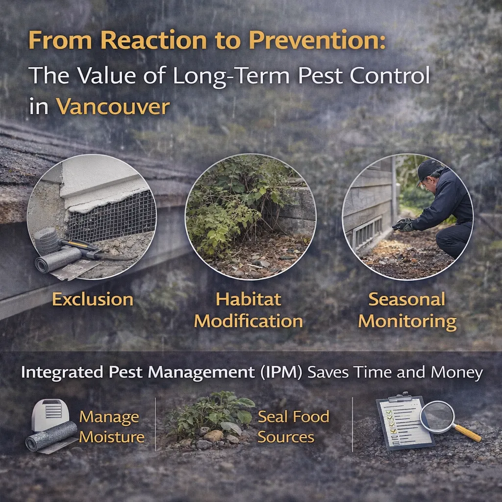 From Reaction to Prevention: The Value of Long-Term Pest Control in Vancouver