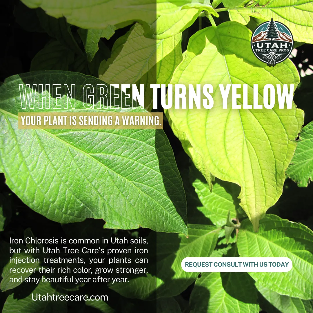 Yellowing Leaves in Utah Trees