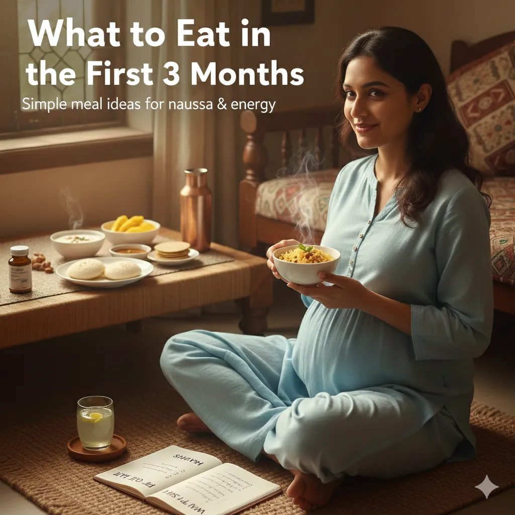 What to Eat in the First 3 Months Simple meal
