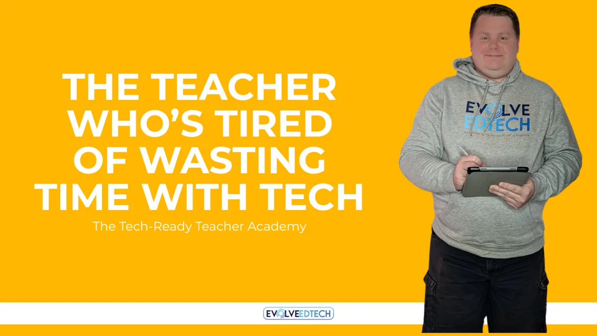 The Teacher Who’s Tired of Wasting Time With Tech