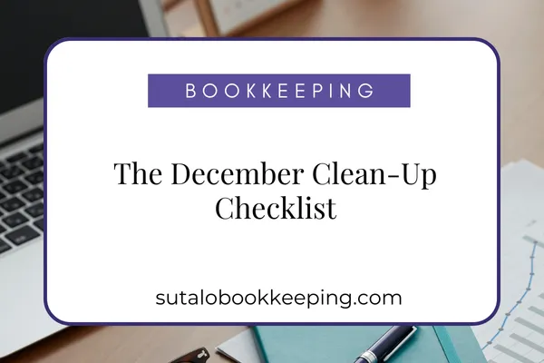 The December Clean-Up Checklist