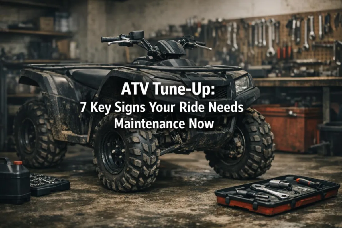 ATV Tune-Up: 7 Key Signs Your Ride Needs Maintenance Now