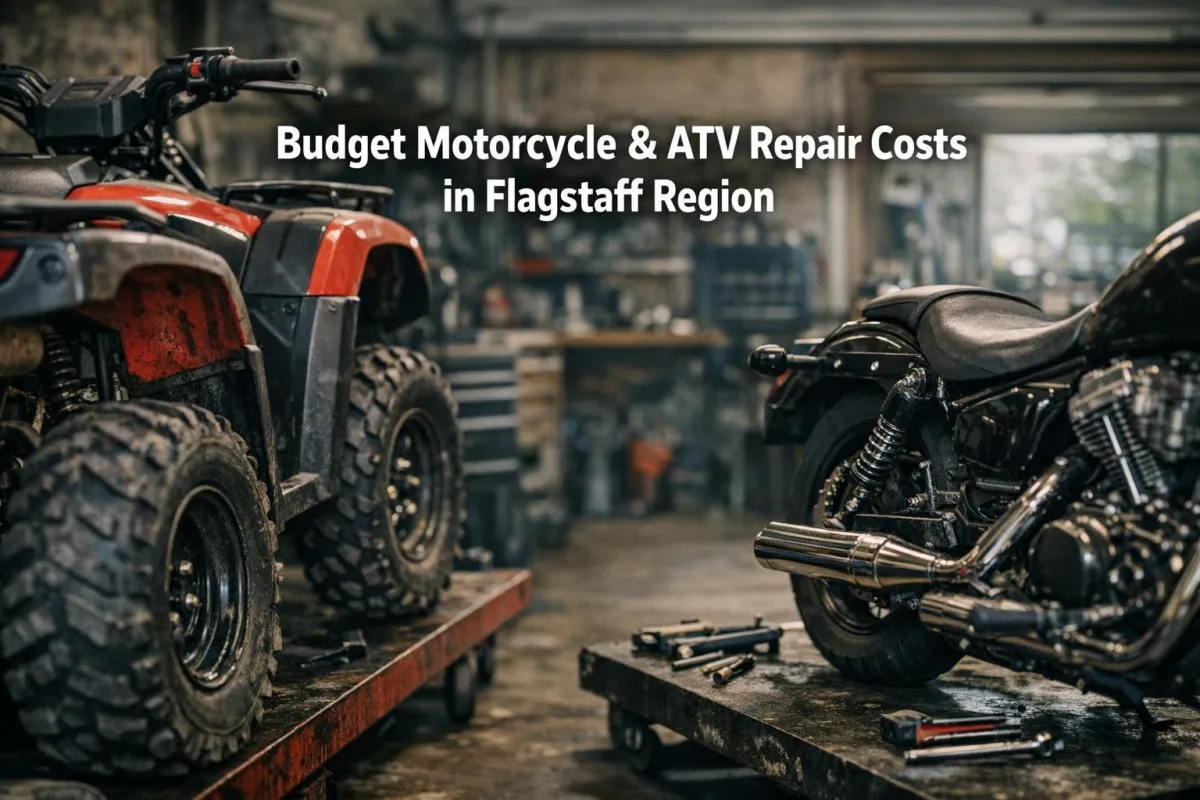 Budget Motorcycle & ATV Repair Costs in Flagstaff Region