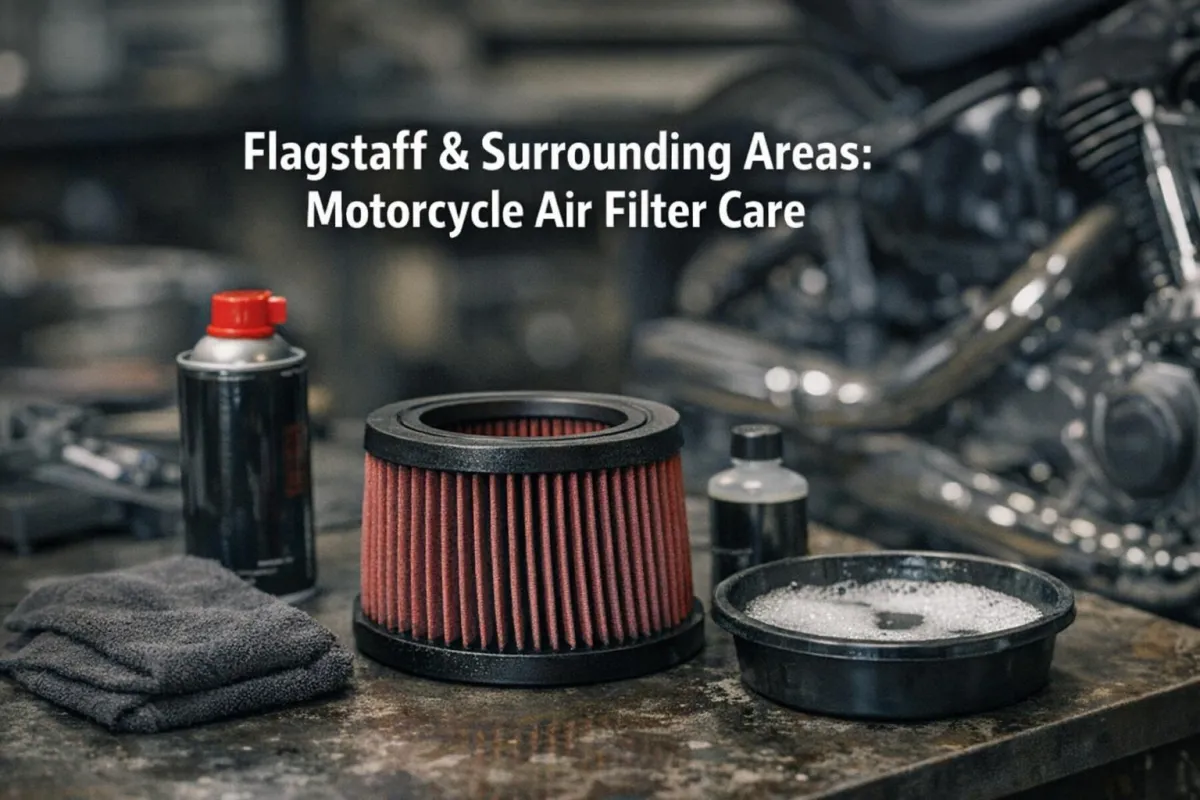 Flagstaff & Surrounding Areas: Motorcycle Air Filter Care