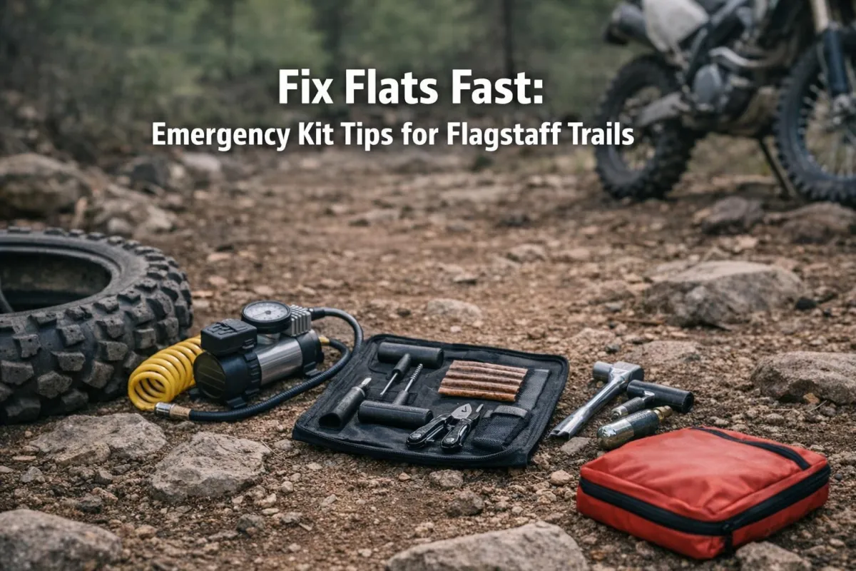 Fix Flats Fast: Emergency Kit Tips for Flagstaff Trails