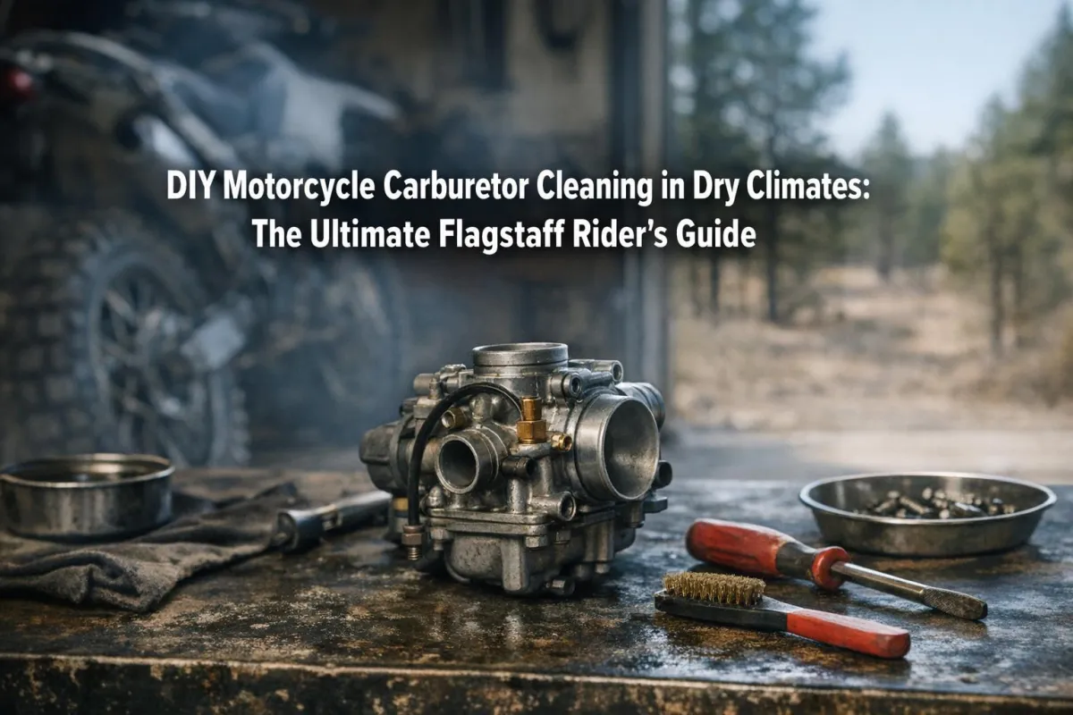 DIY Motorcycle Carburetor Cleaning in Dry Climates: The Ultimate Flagstaff Rider’s Guide