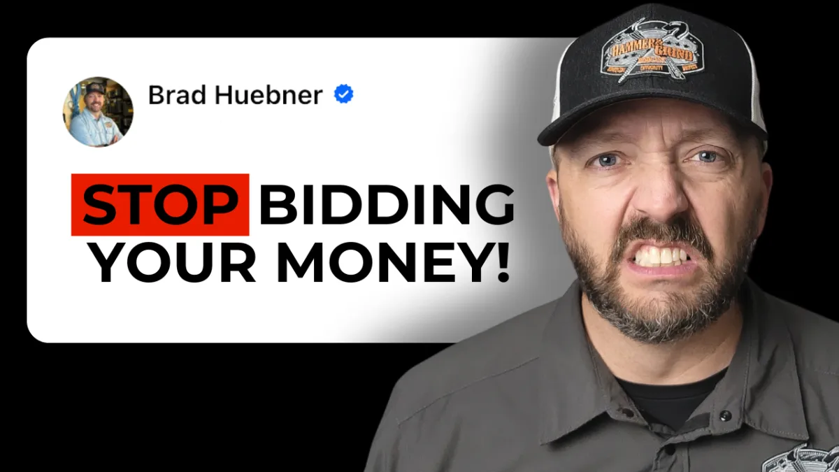 Stop Bidding with Your Money