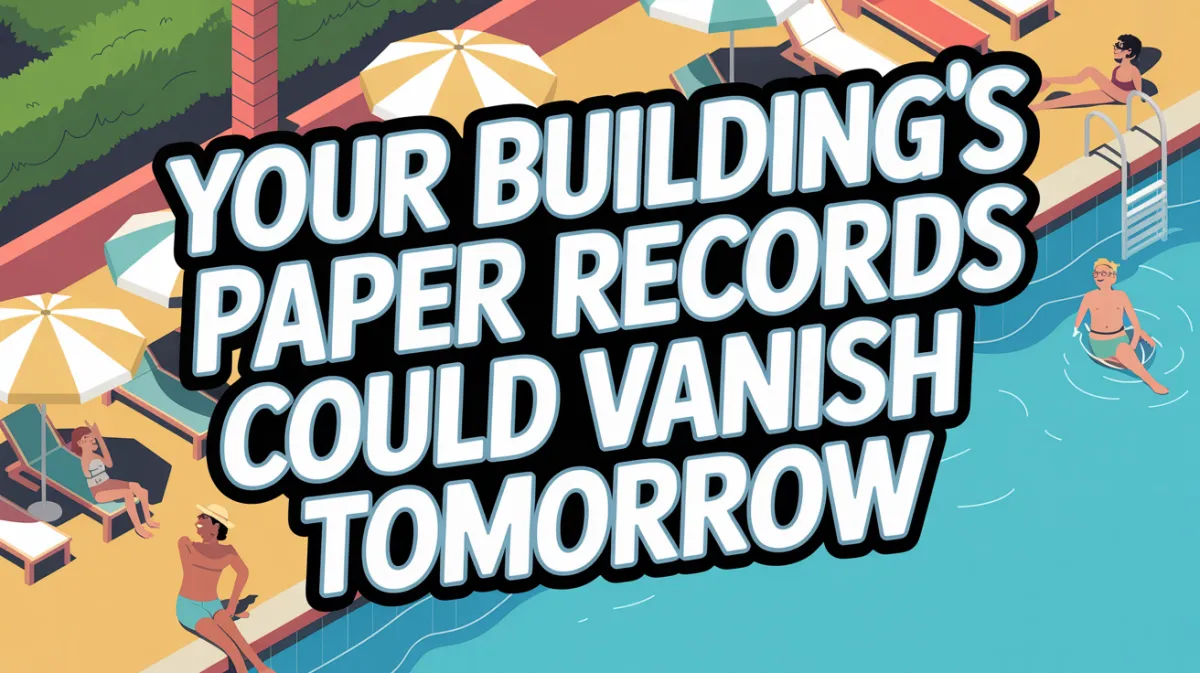 Your Building's Paper Records Could Vanish Tomorrow