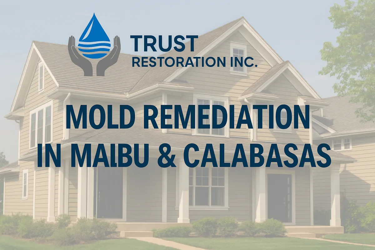 Mold Remediation in Malibu & Calabasas | Trust Restoration Inc.