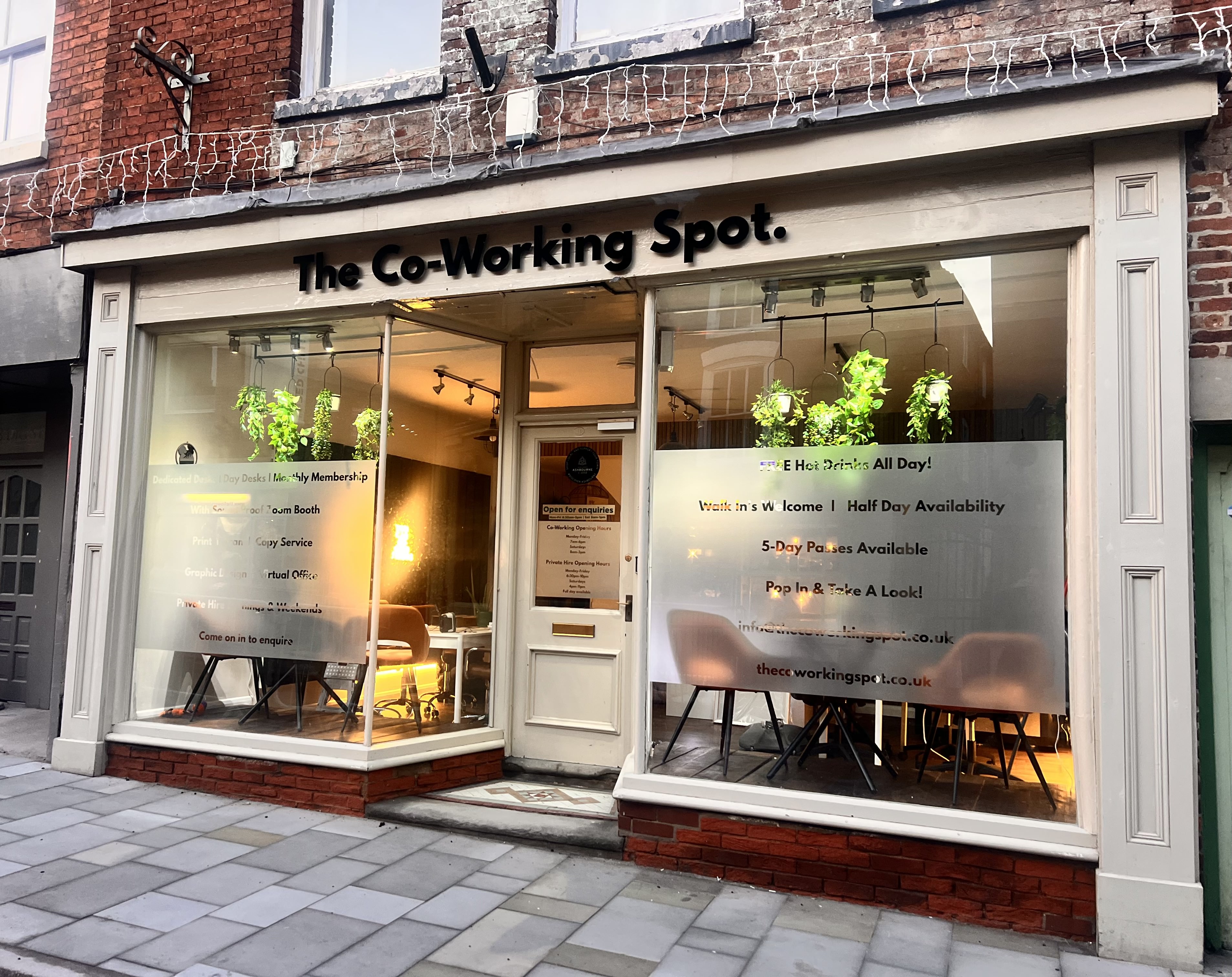 Image of the front of The Co-Working Spot