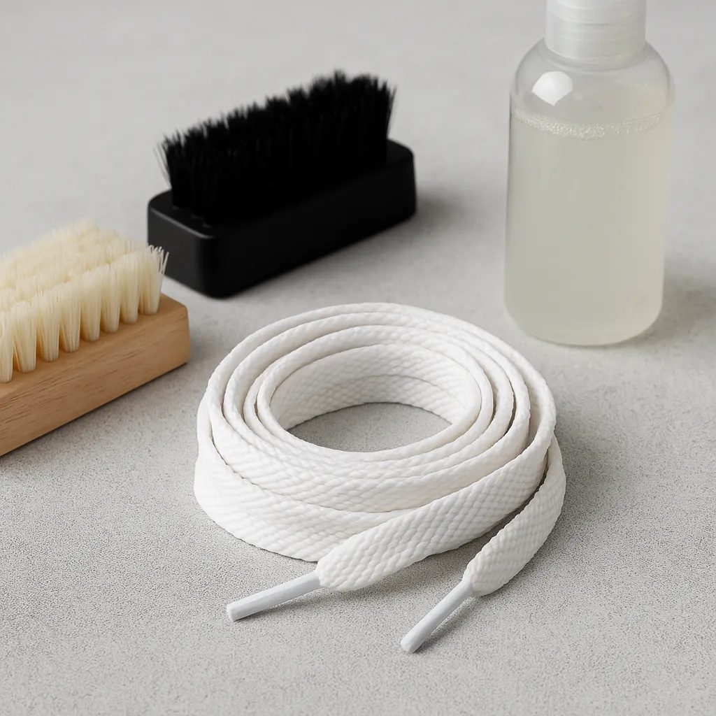 How to Clean White Shoelaces Safely