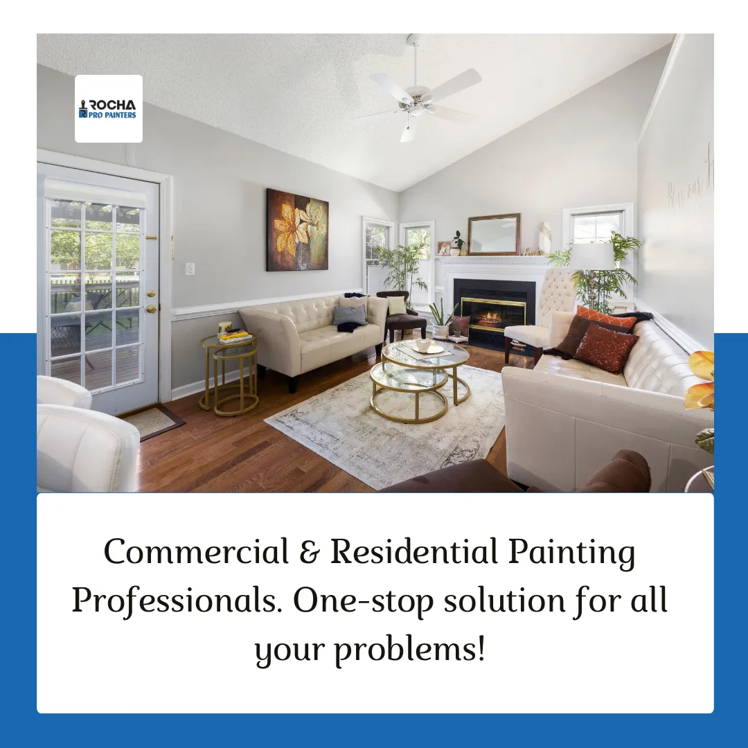 Fall interior painting project by Rocha Pro Painters in Stoughton, Massachusetts