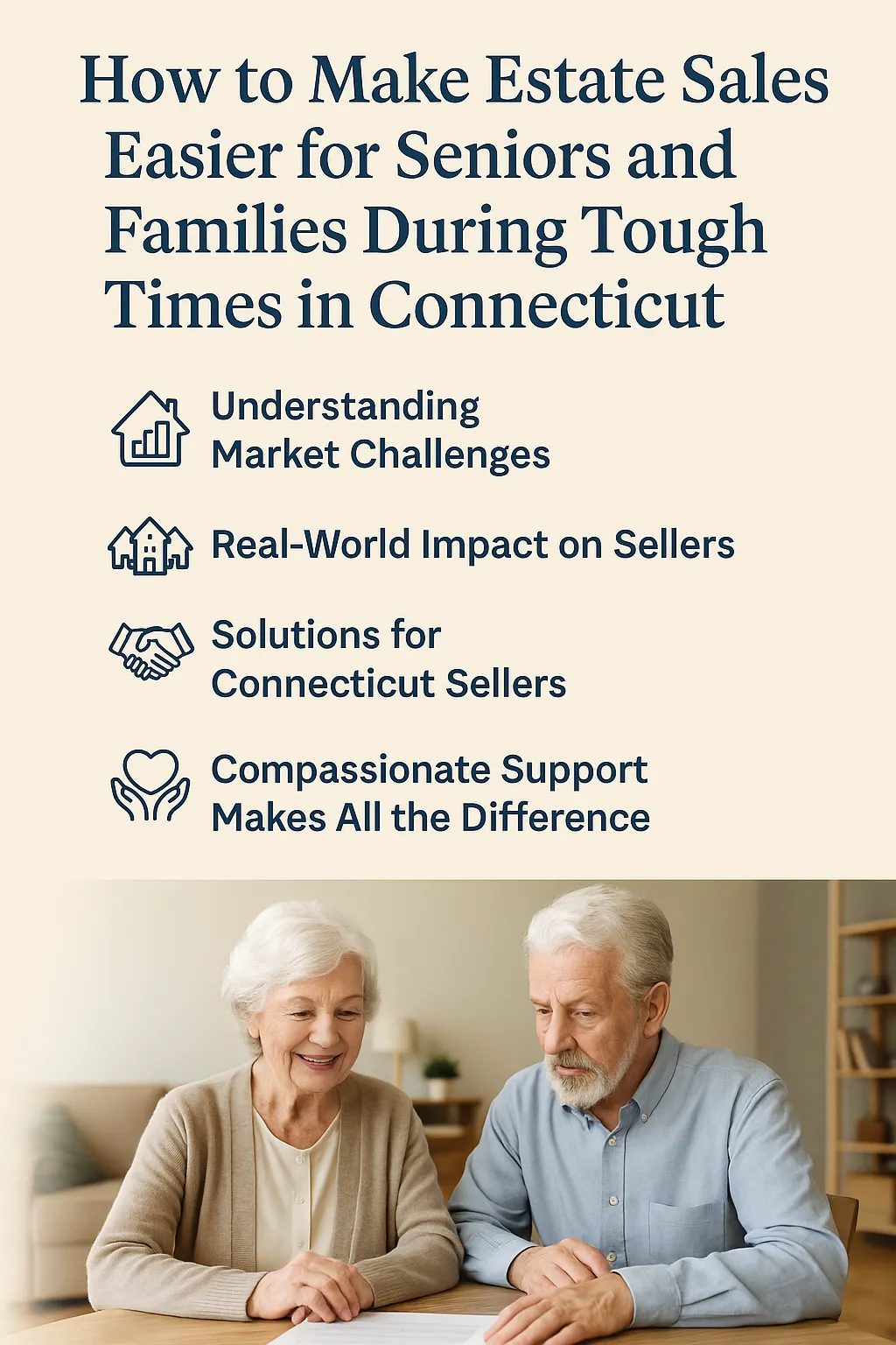 How to Make Estate Sales Easier for Seniors and Families During Tough Times in Connecticut
