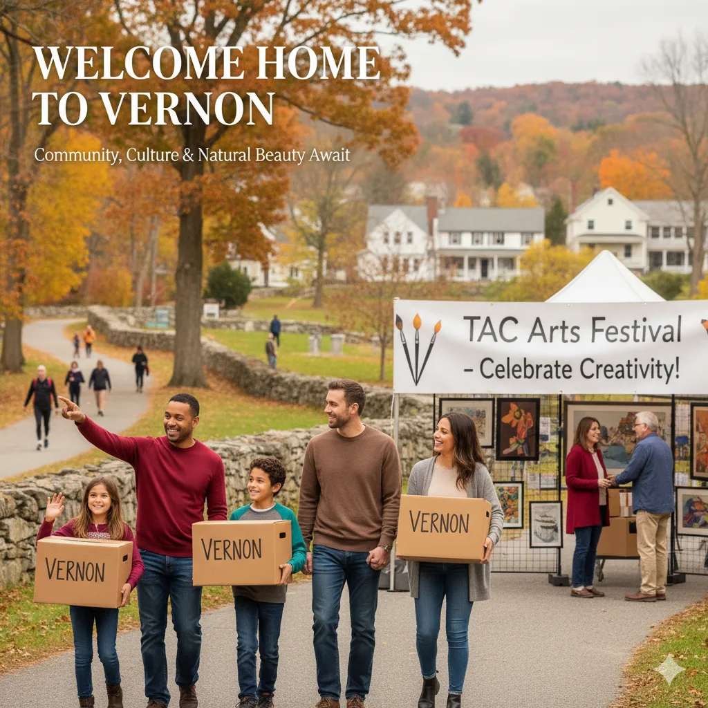Relocating to Vernon Connecticut: A Weekend of Arts and Trails