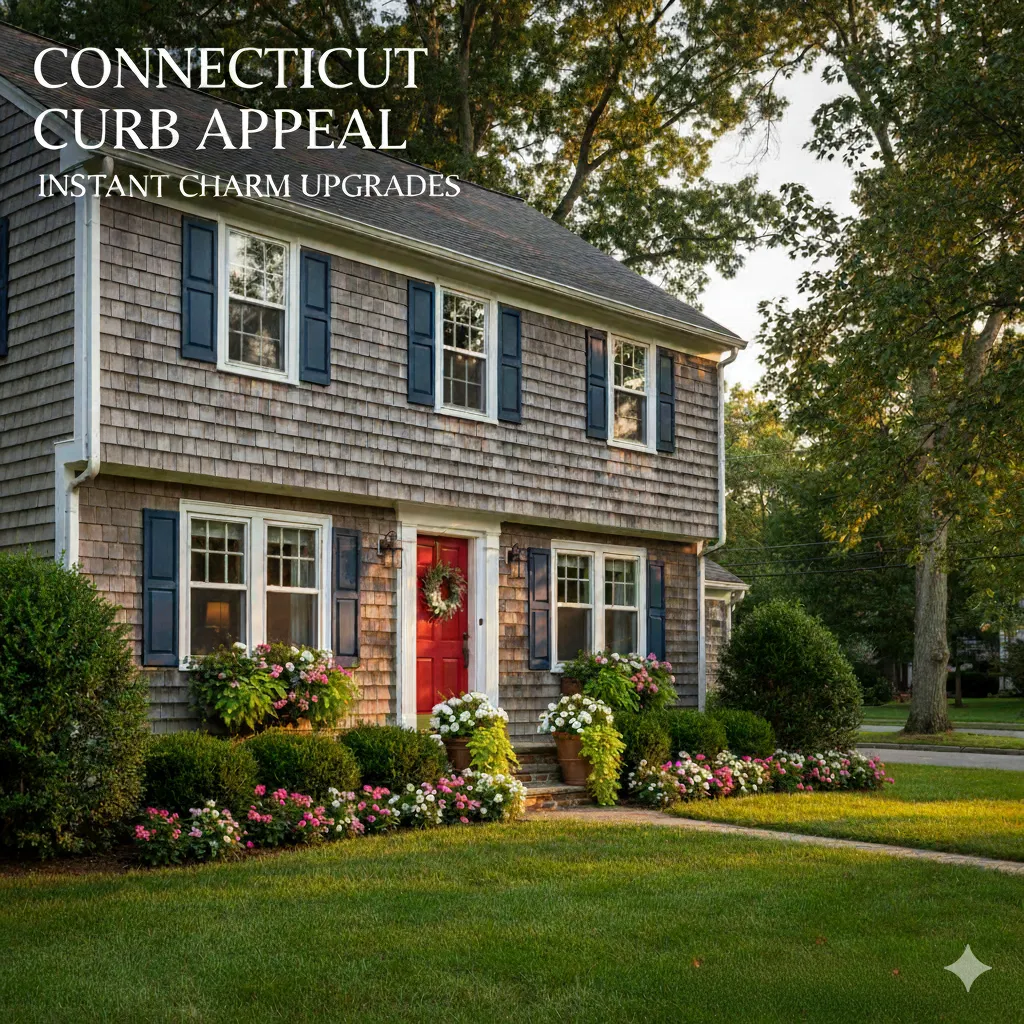 Quick Ways to Add Instant Curb Appeal to Your Connecticut Home