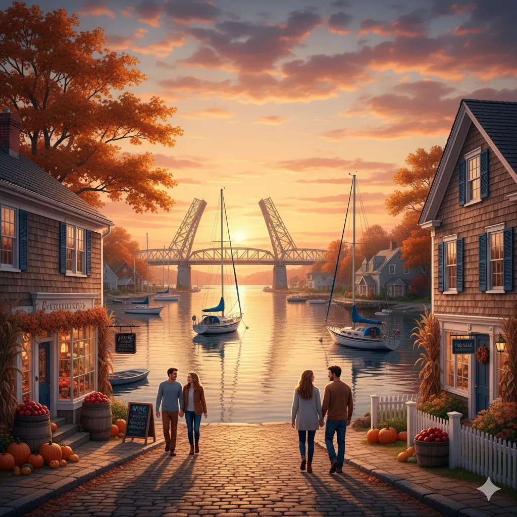 Experience Coastal Living in New London County this Fall 🍂
