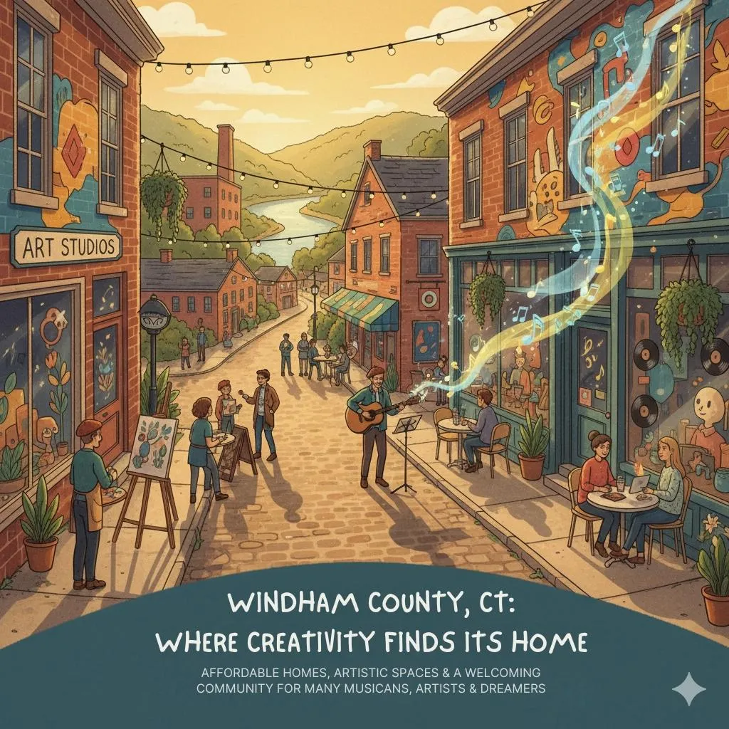 Why Windham County, CT Is a Hidden Gem for Creatives and Homebuyers 🎨