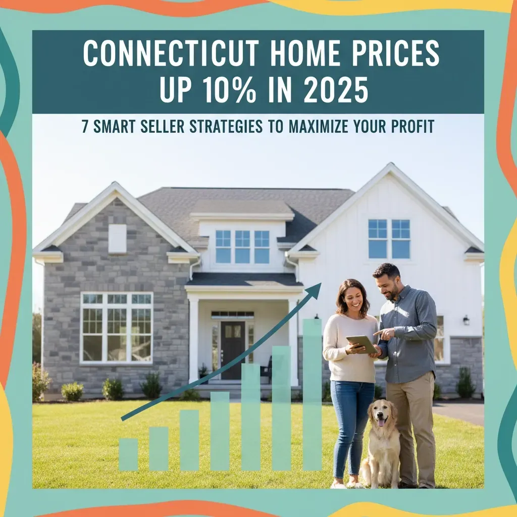 CT Home Prices Up 10%: 7 Smart Seller Strategies