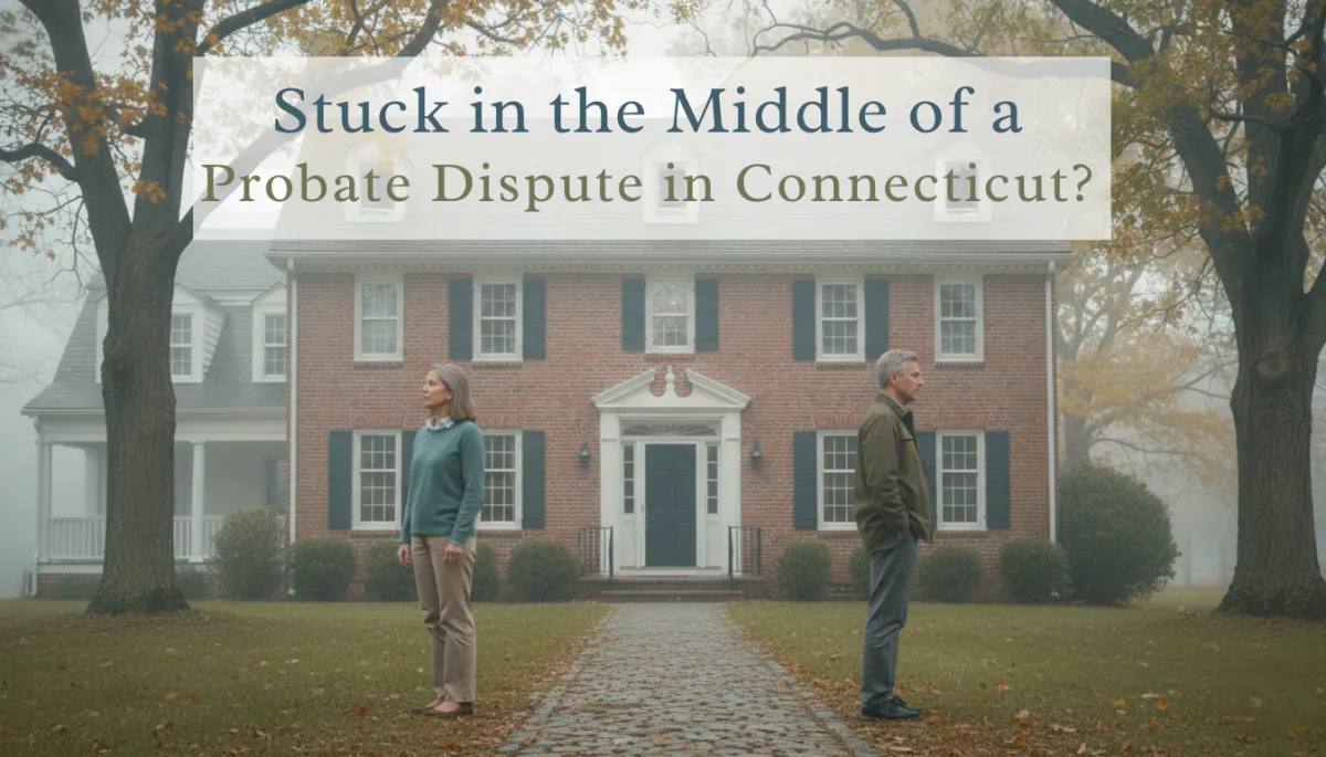 Stuck in the Middle of a Probate Dispute in Connecticut?