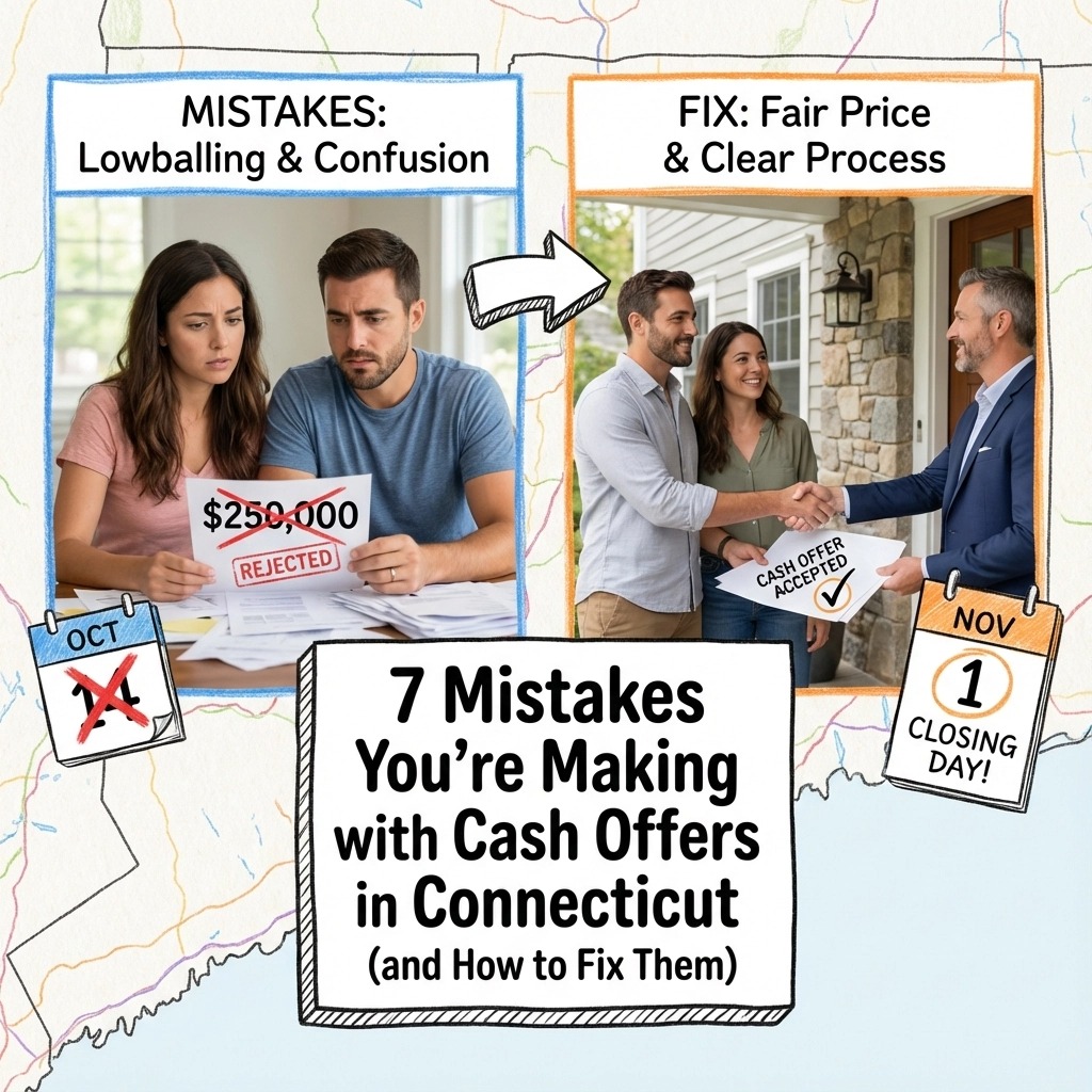 7 Mistakes You're Making with Cash Offers in Connecticut (and How to Fix Them)