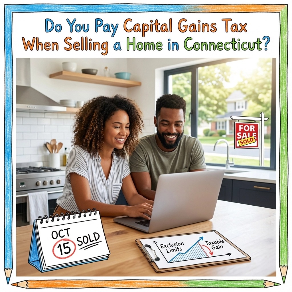 Do You Pay Capital Gains Tax Selling a CT Home? 2026 Guide