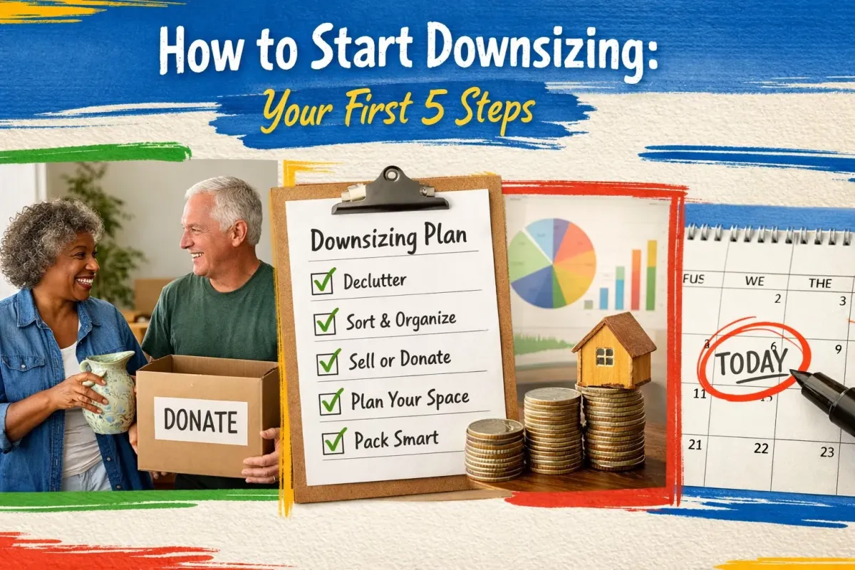 Beautiful cozy Connecticut home interior perfect for downsizing with natural light