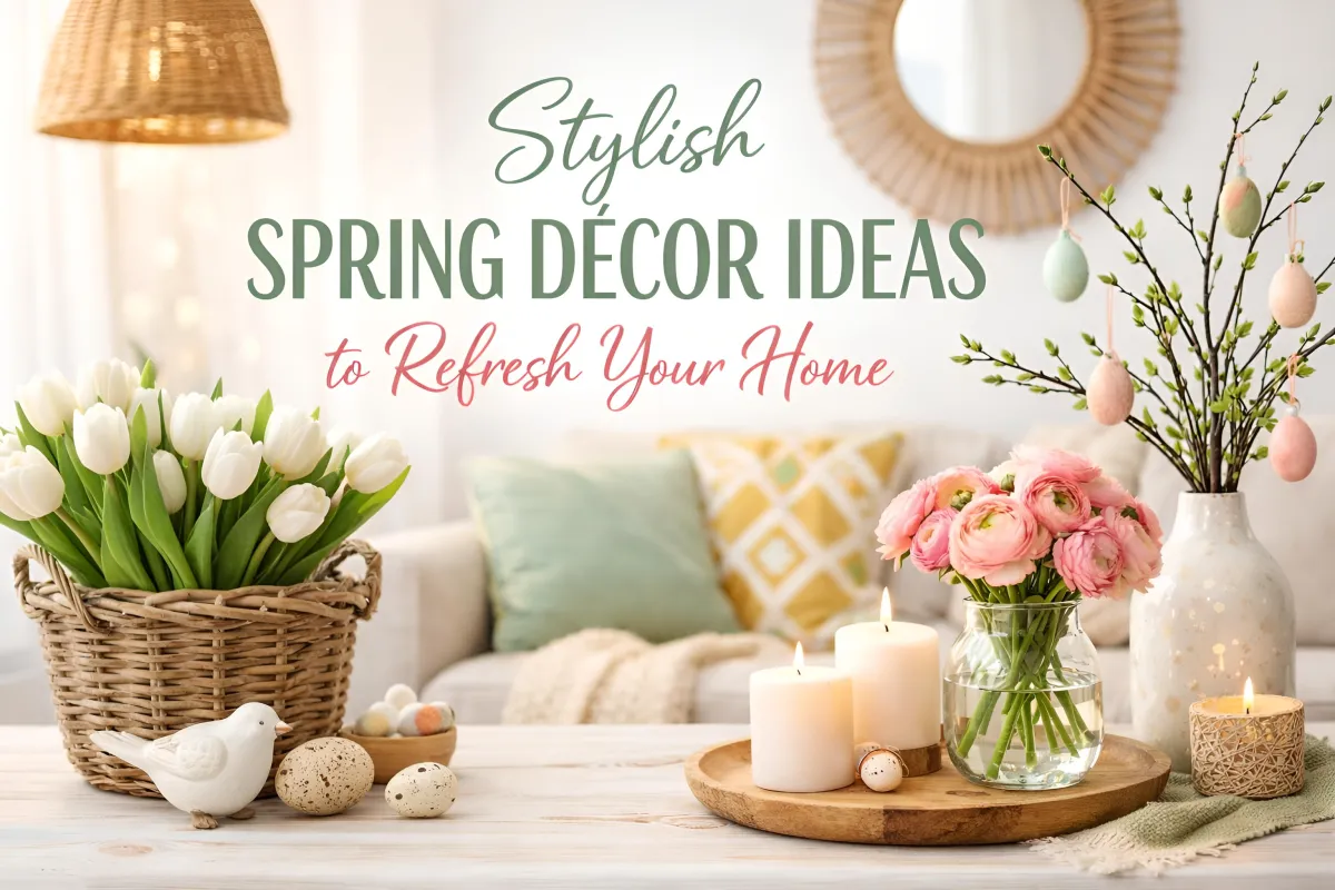 Stylish Spring Décor Ideas to Refresh Your Home