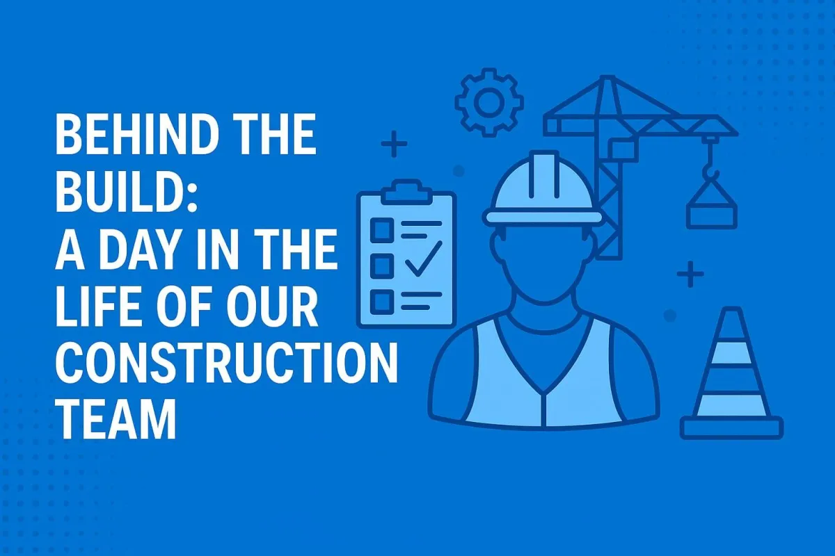 Behind the Build: A Day in the Life of Our Construction Team