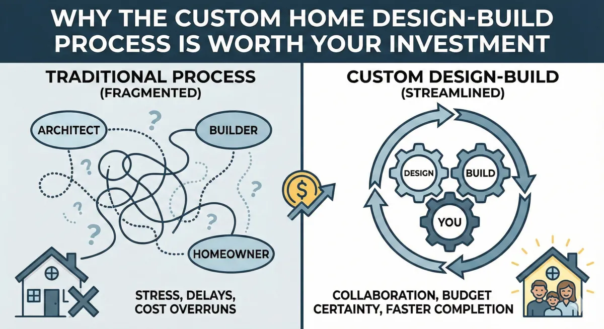Why the Custom Home Design Build Process Is Worth Your Investment
