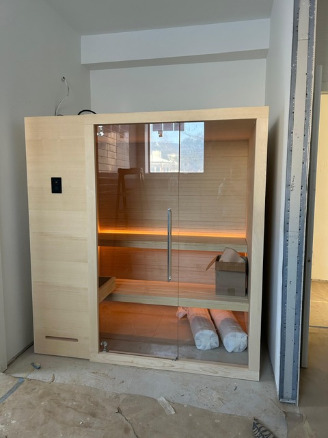 Lemberg Construction - Sauna Installation