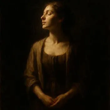 light through darkness — symbolizing forgiveness and healing