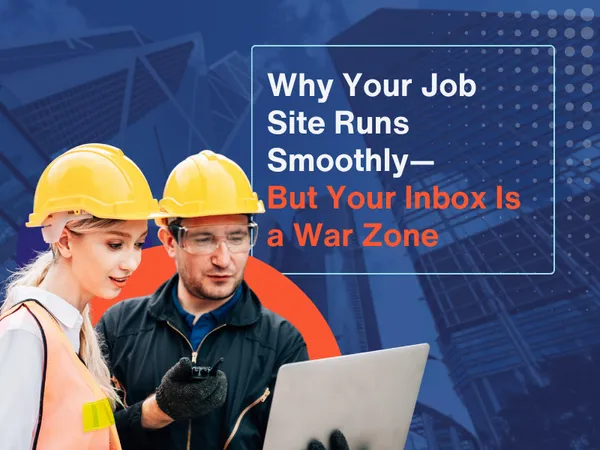 Why Your Job Site Runs Smoothly—But Your Inbox Is a War Zone