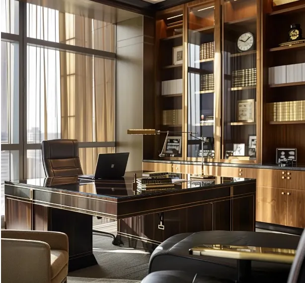 Land Transfer Lawyer Office in WV, POV Image of Office While Empty