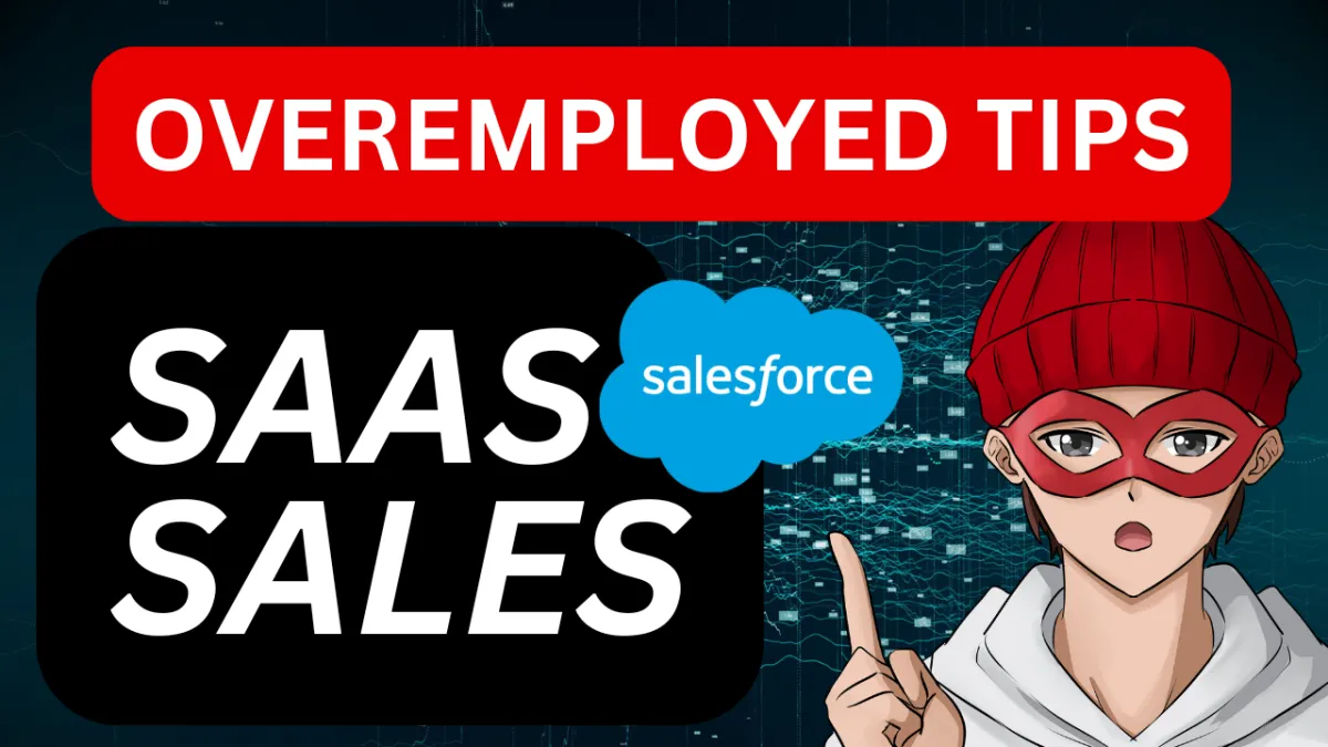 Overemployed Tips for SAAS SALES REP  \\ Working 2 Remote Jobs in 2025