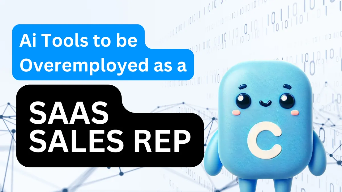 Using AI TOOLS to Work 2 Remote Jobs as a SAAS SALES REP