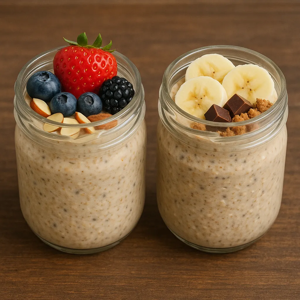 Overnight Oats 2 Ways